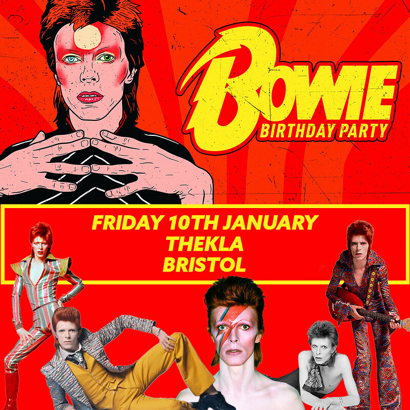 David Bowie's Birthday Party - Bristol at Thekla
