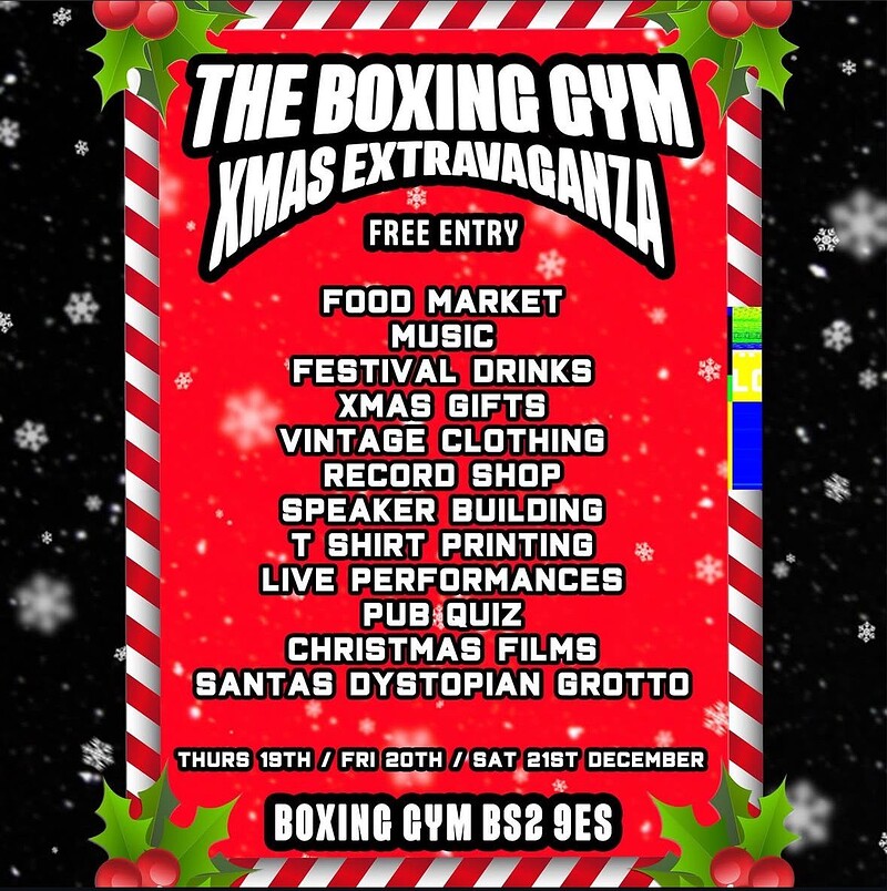 The Boxing Gym's XMAS Extravaganza at The Boxing Gym