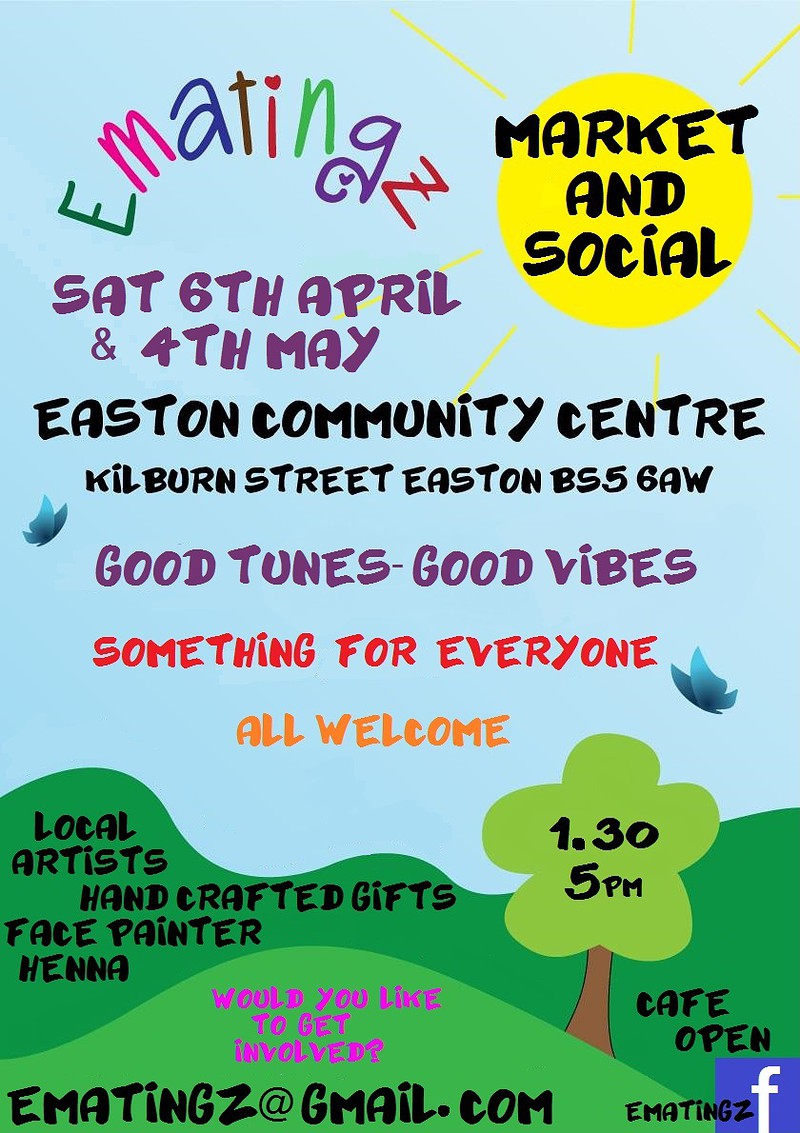 Ematingz Market & Social at Easton Community Centre,