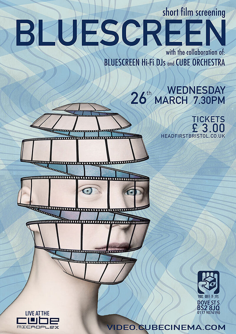 Bluescreen at The Cube