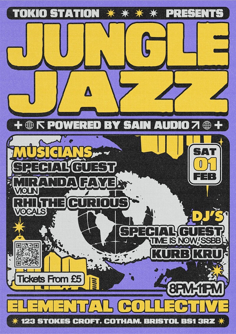 Tokio Station - JUNGLE JAZZ - TS003 at Elemental Collective