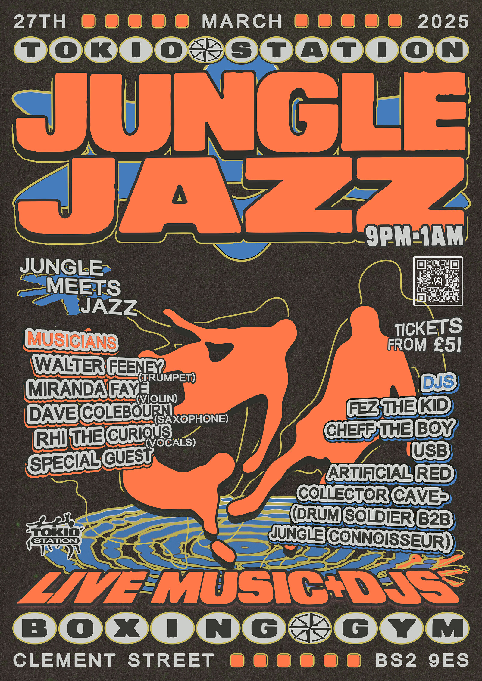 Tokio Station - JUNGLE JAZZ - TS004 at The Boxing Gym