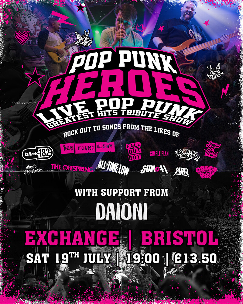 Pop Punk Heroes at Exchange