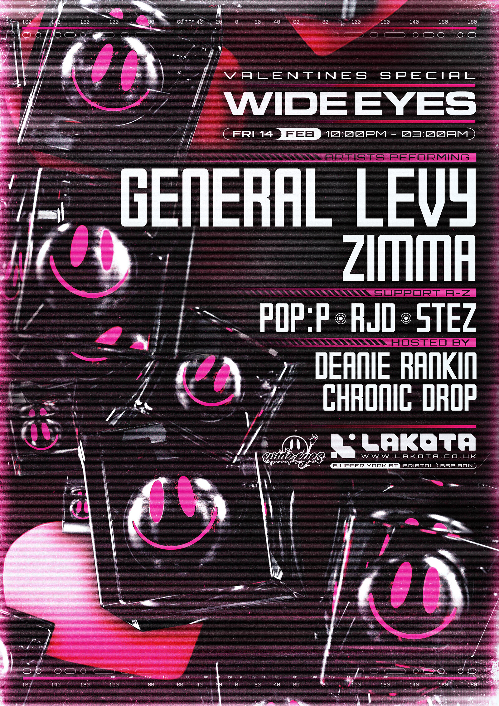 Wide Eyes: General Levy, Zimma + more at Lakota