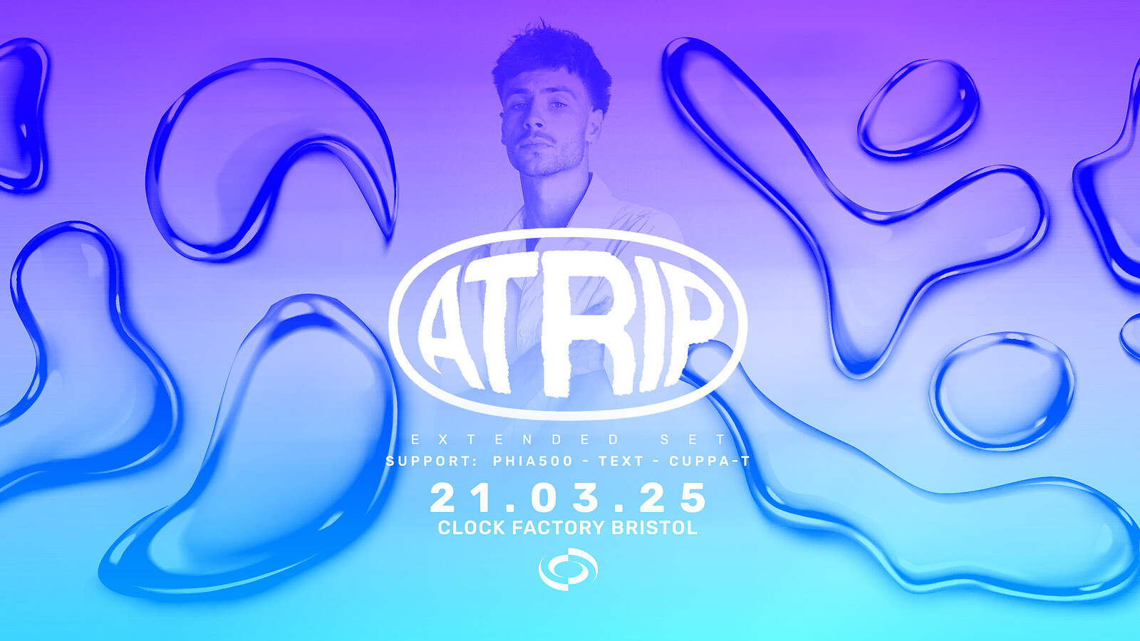 ATRIP • Bristol tickets — £8.65 | Clock Factory, Bristol