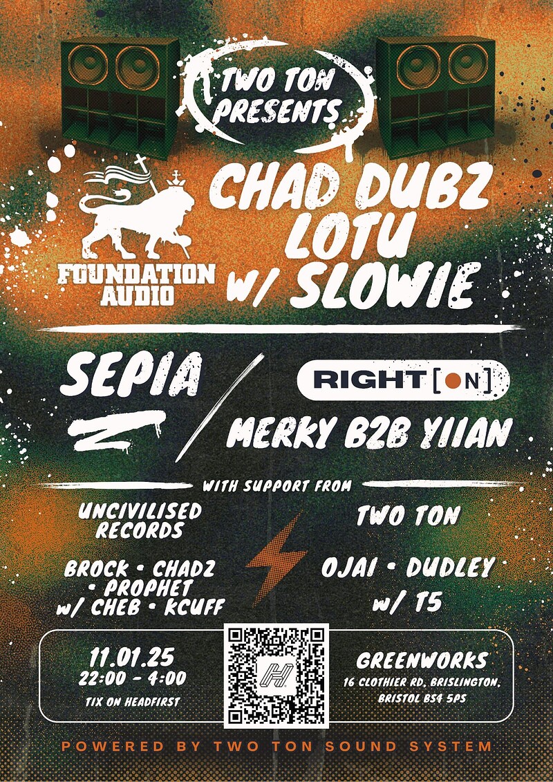 Two Ton Sound w/ Foundation Audio, Sepia & More at Green Works