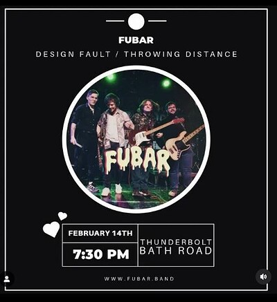FUBAR ON TOUR at The Thunderbolt