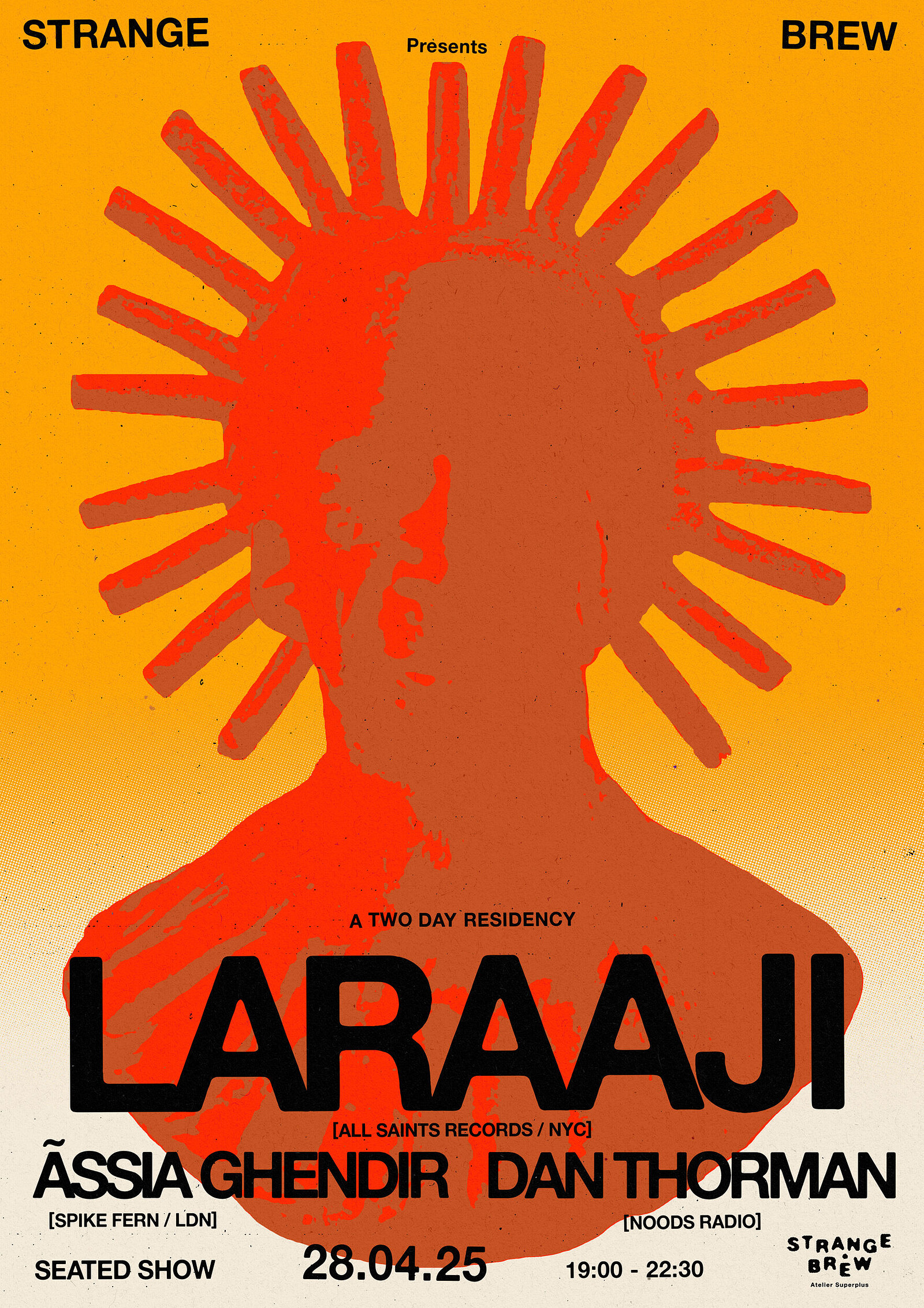 Laraaji   + ãssia ghendir + Dan Thorman at Strange Brew