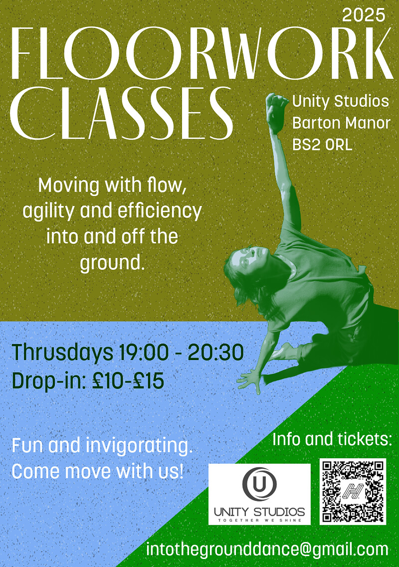 FLOORWORK CLASSES at Unity Studios, Barton Manor, BS2 0RL