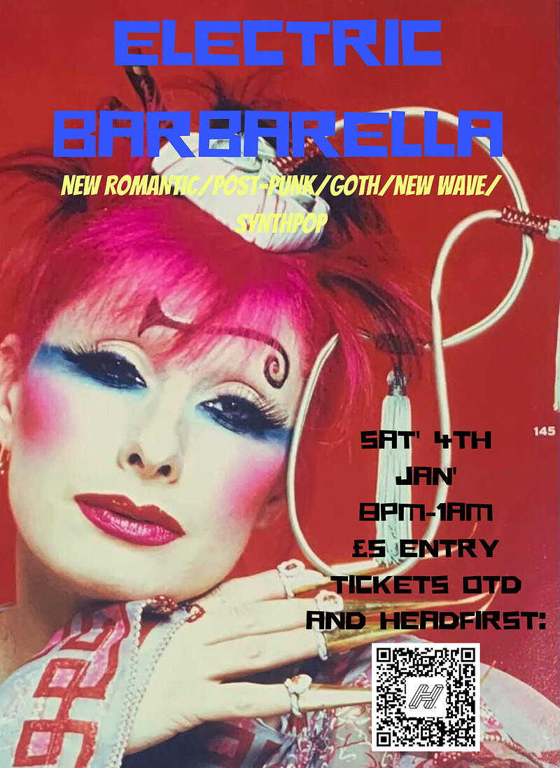 Electric Barbarella at Zed Alley
