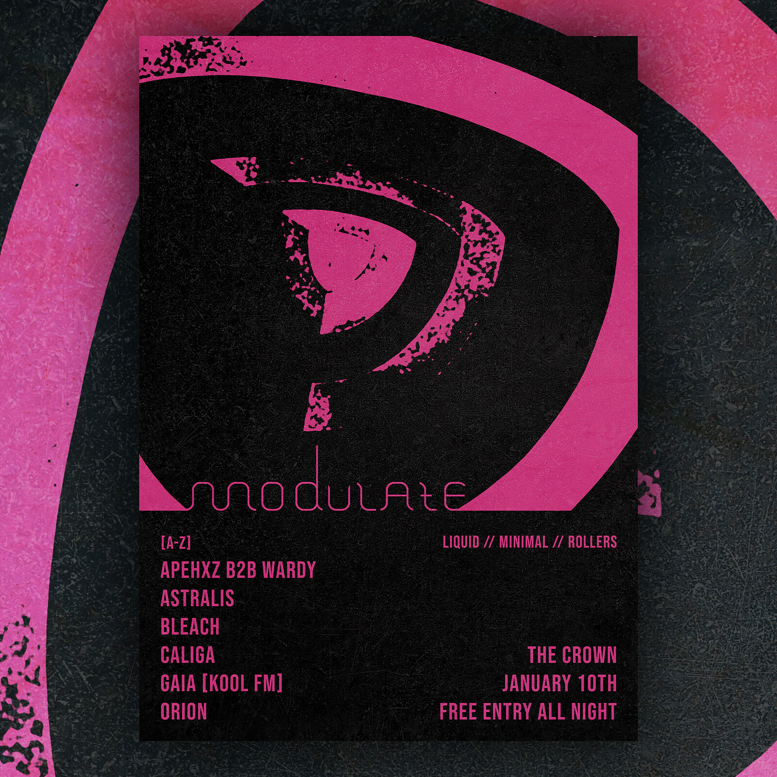 Modulate: Refreshed at The Crown