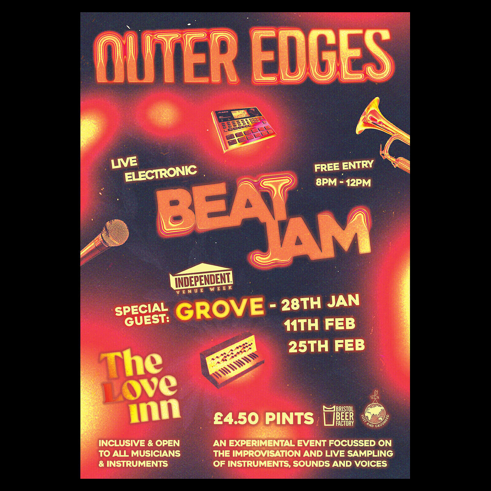 Outer Edges #07 Beat Jam at The Love Inn