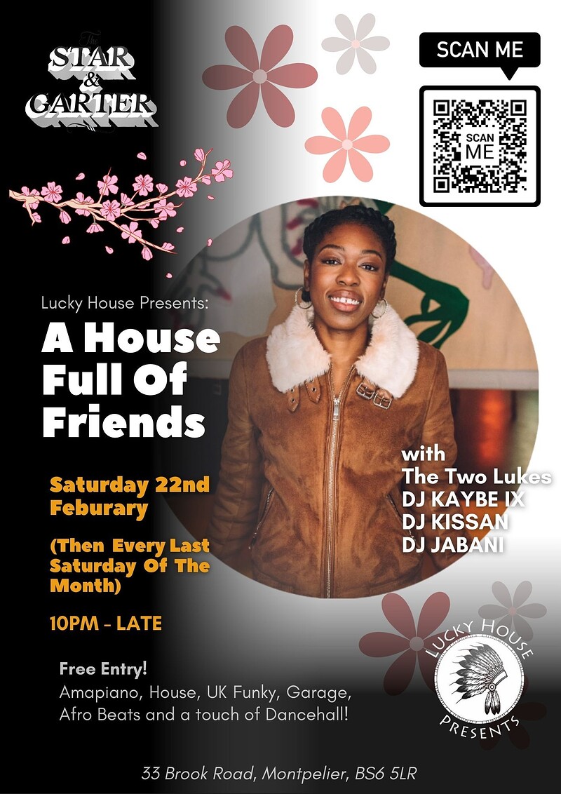 Lucky House Presents: A House Full Of Friends at The Star & Garter Pub