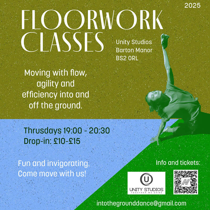 Floorwork Classes at Unity Studios, Barton Manor, Bristol BS2 0RL