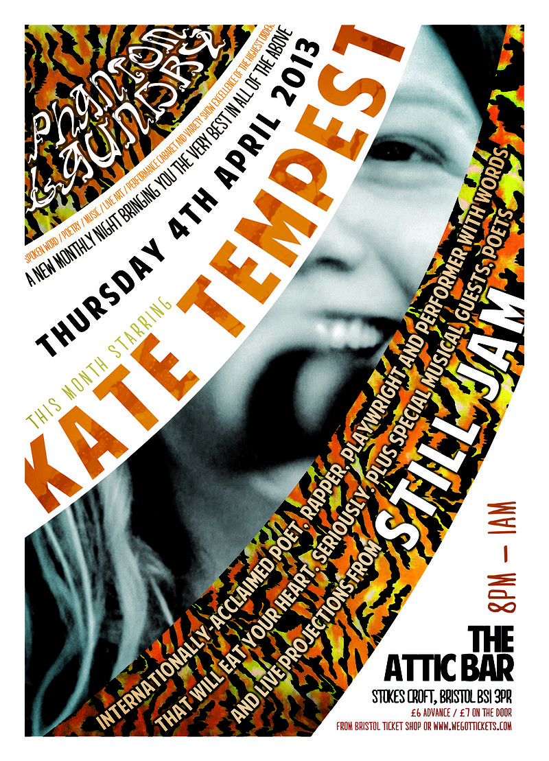 Kate Tempest @ Phantom Laundry at The Attic