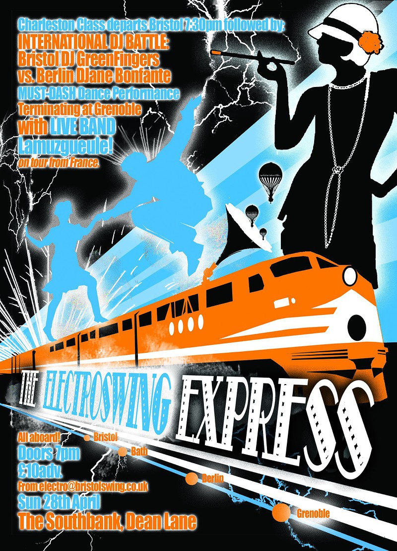 Electroswing Express at Southbank, Dean Lane