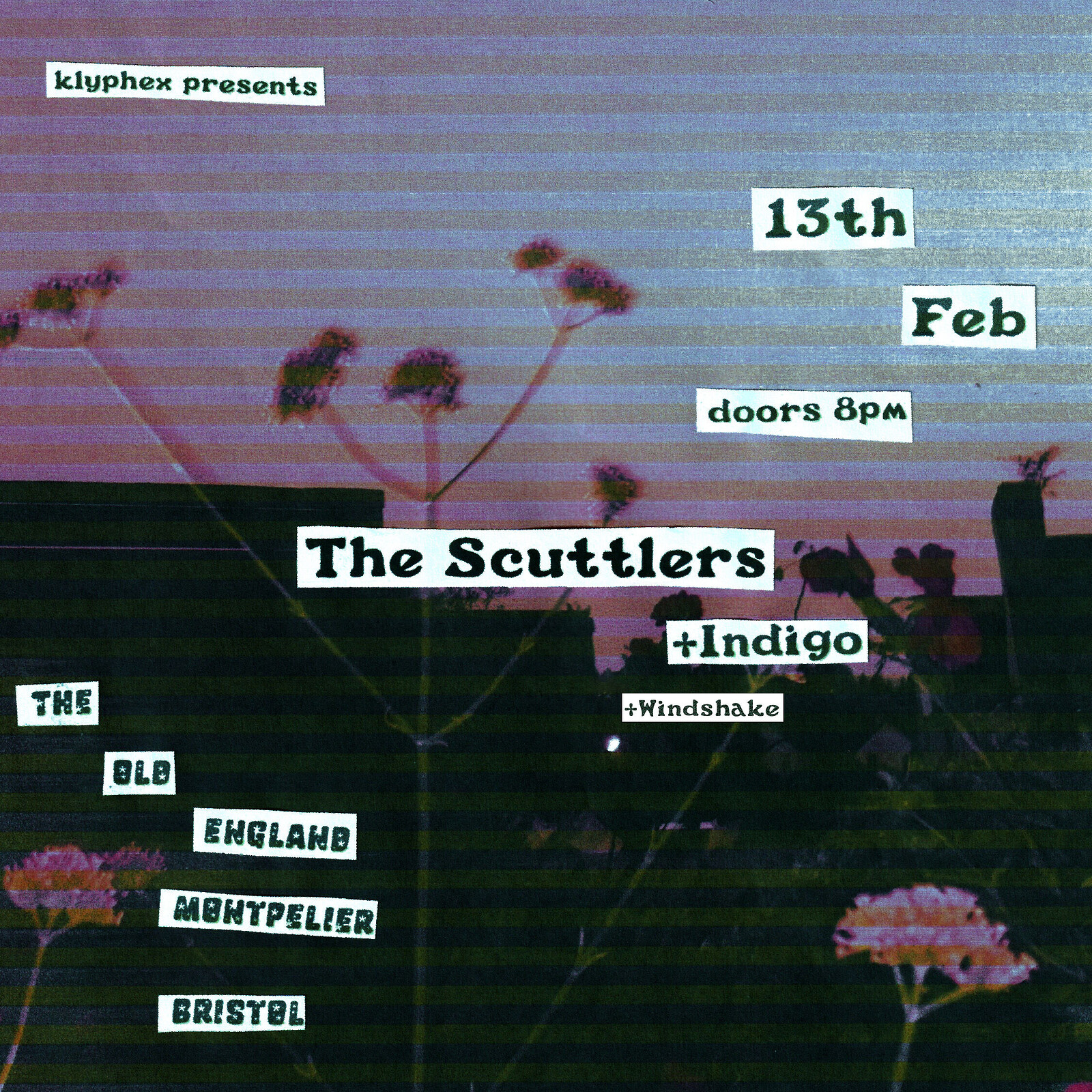 The Scuttlers + Supports at The Old England Pub