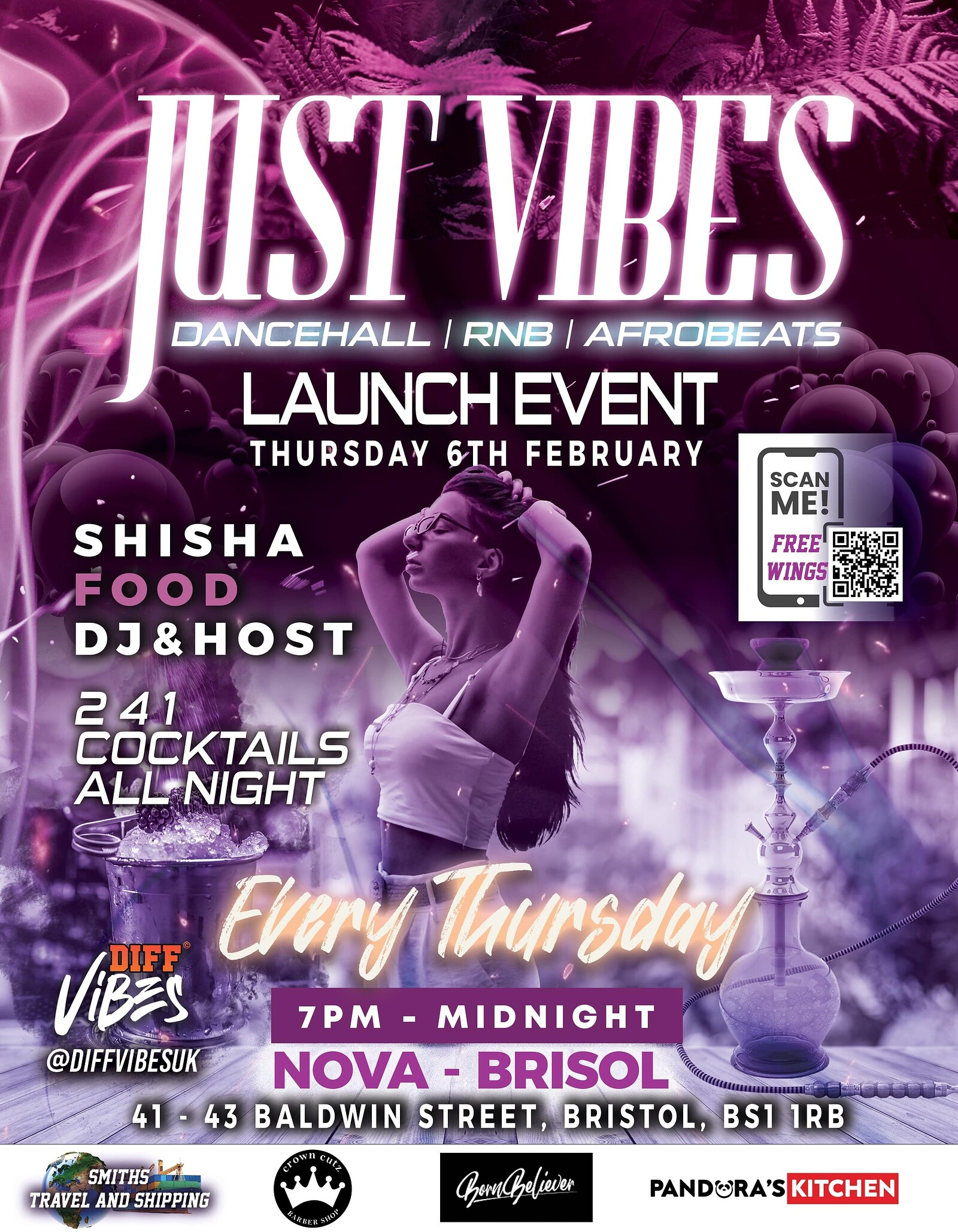 Just Vibes - Every Thursday at Nova - Bristol