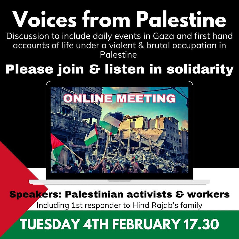 Palestine Voices at Online