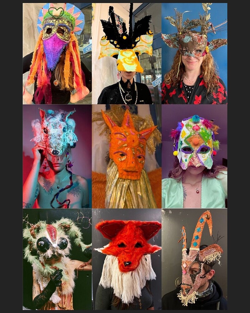 CARNIVAL✦ MASK MAKING WORKSHOP ✦ Tales Of Becoming at L'Étoile Studio