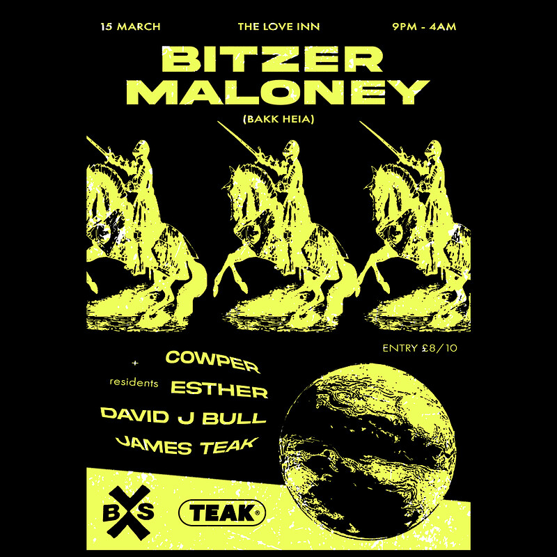 Between Stations X Teak w/ Bitzer Maloney at The Love Inn