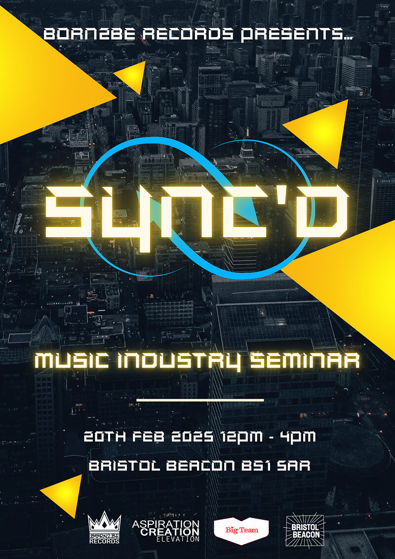 Born2Be Records Presents: Sync'd at Bristol Beacon