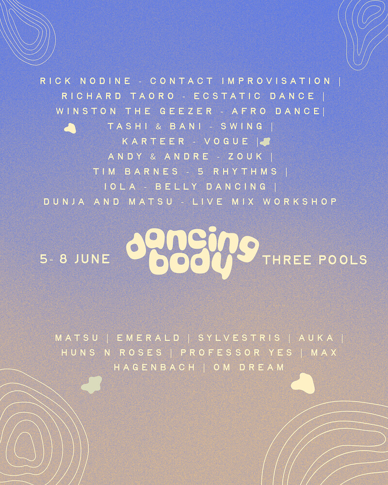 Dancing Body at Three Pools Permaculture Farm