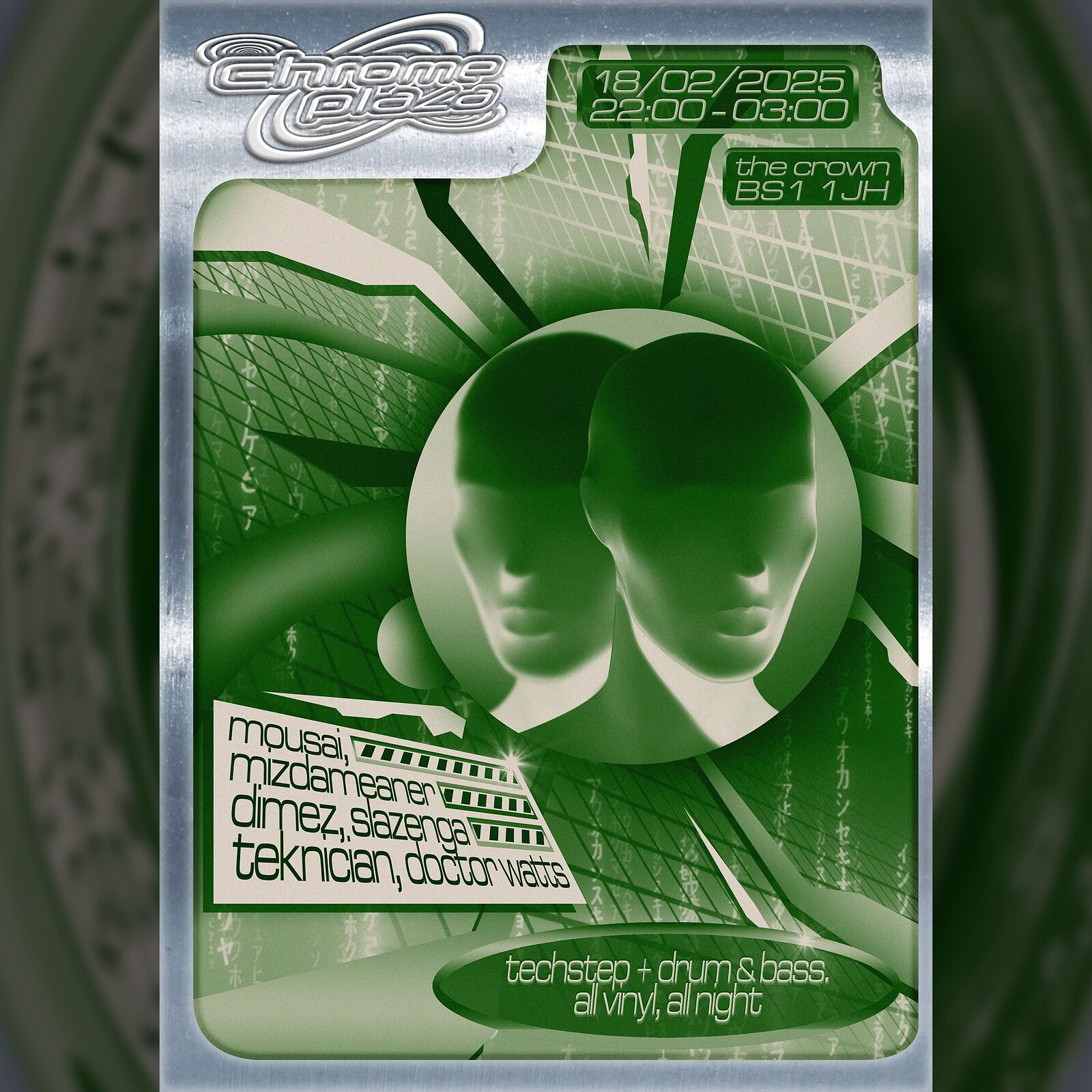 Chrome Plaza: Mousai, Mizdameaner, Dimez + more at The Crown