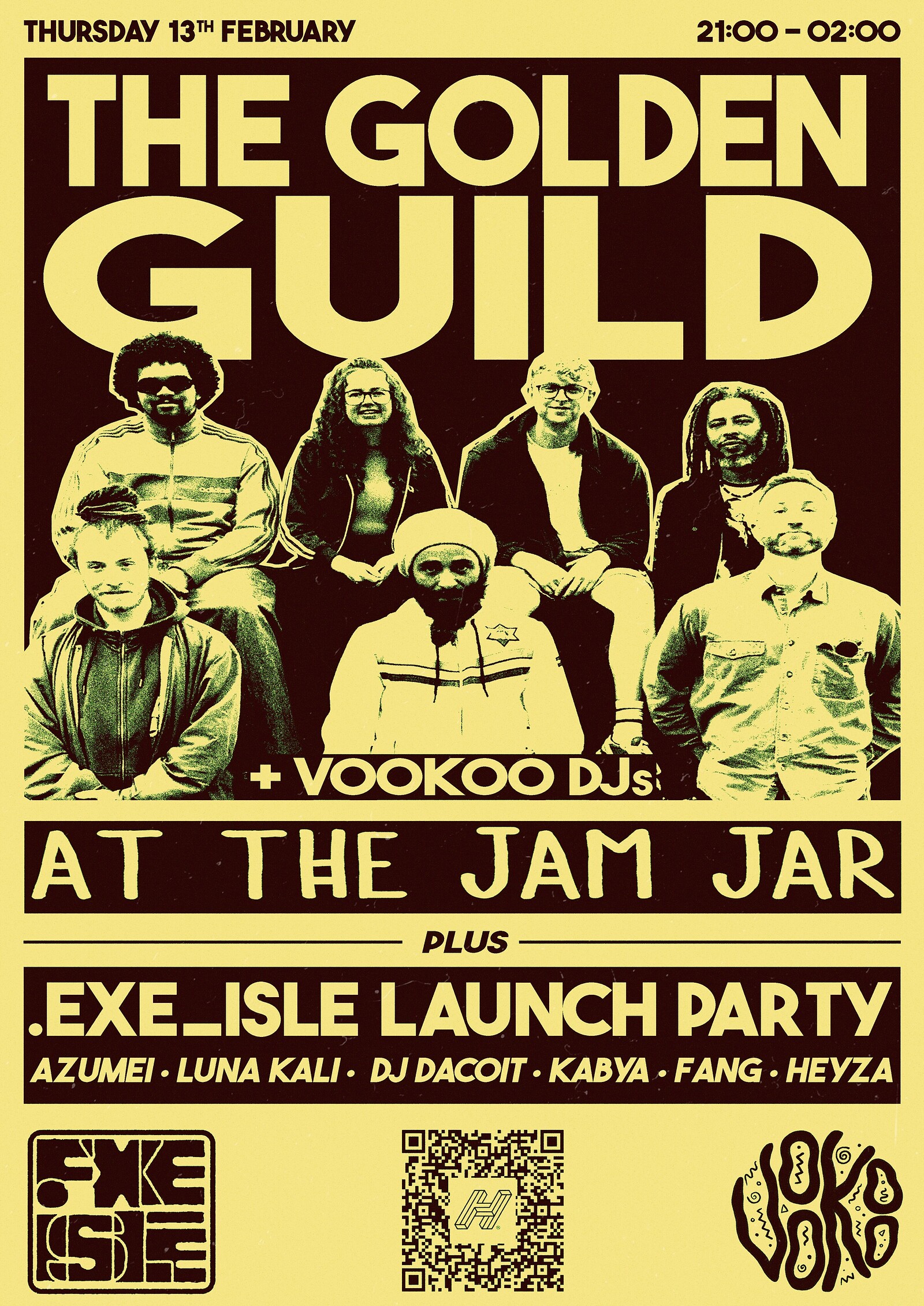 The Golden Guild / .exe_isle LAUNCH at The Jam Jar