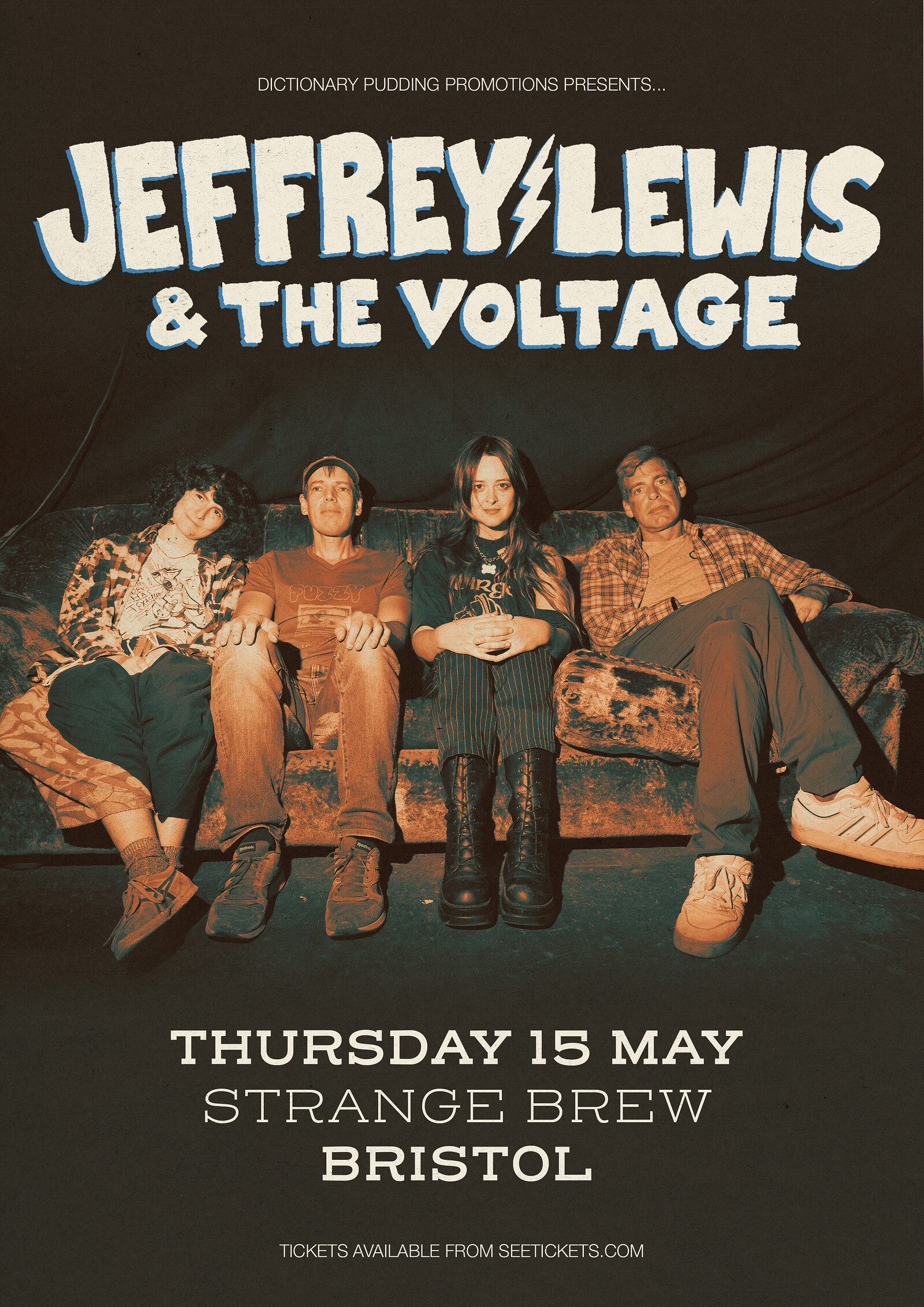 Jeffrey Lewis & The Voltage at Strange Brew