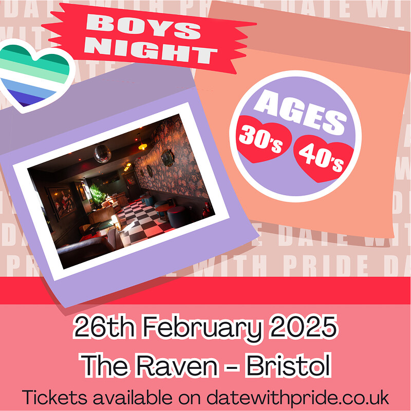 Boys Night - LGBTQ+ Speed Dating Bristol at The Raven