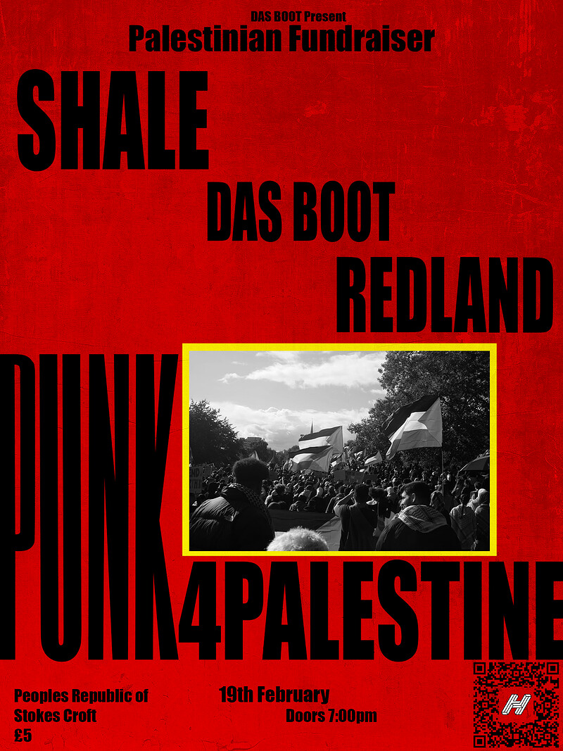 Punk 4 Palestine at PRSC