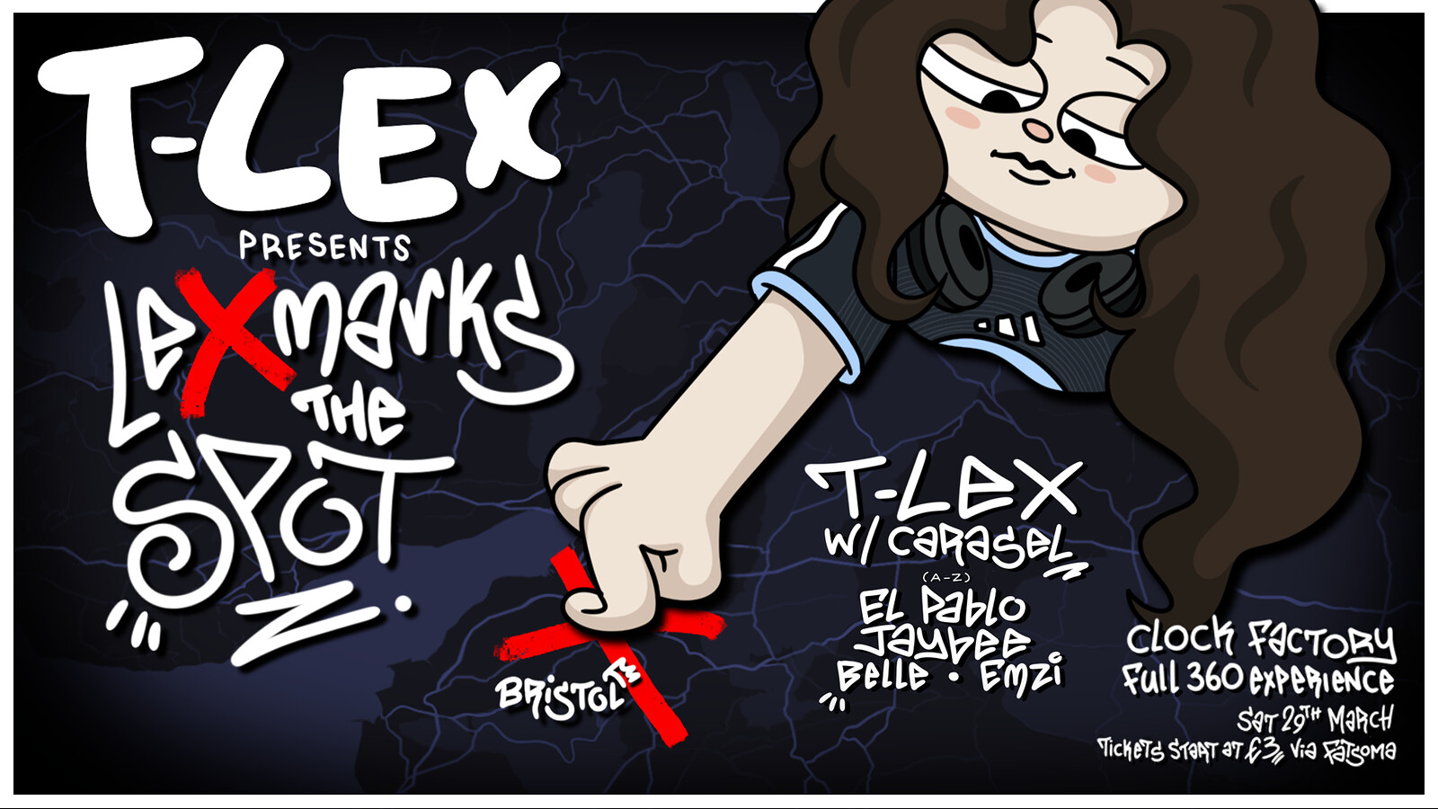 T-Lex Presents Lex Marks The Spot at Clock Factory