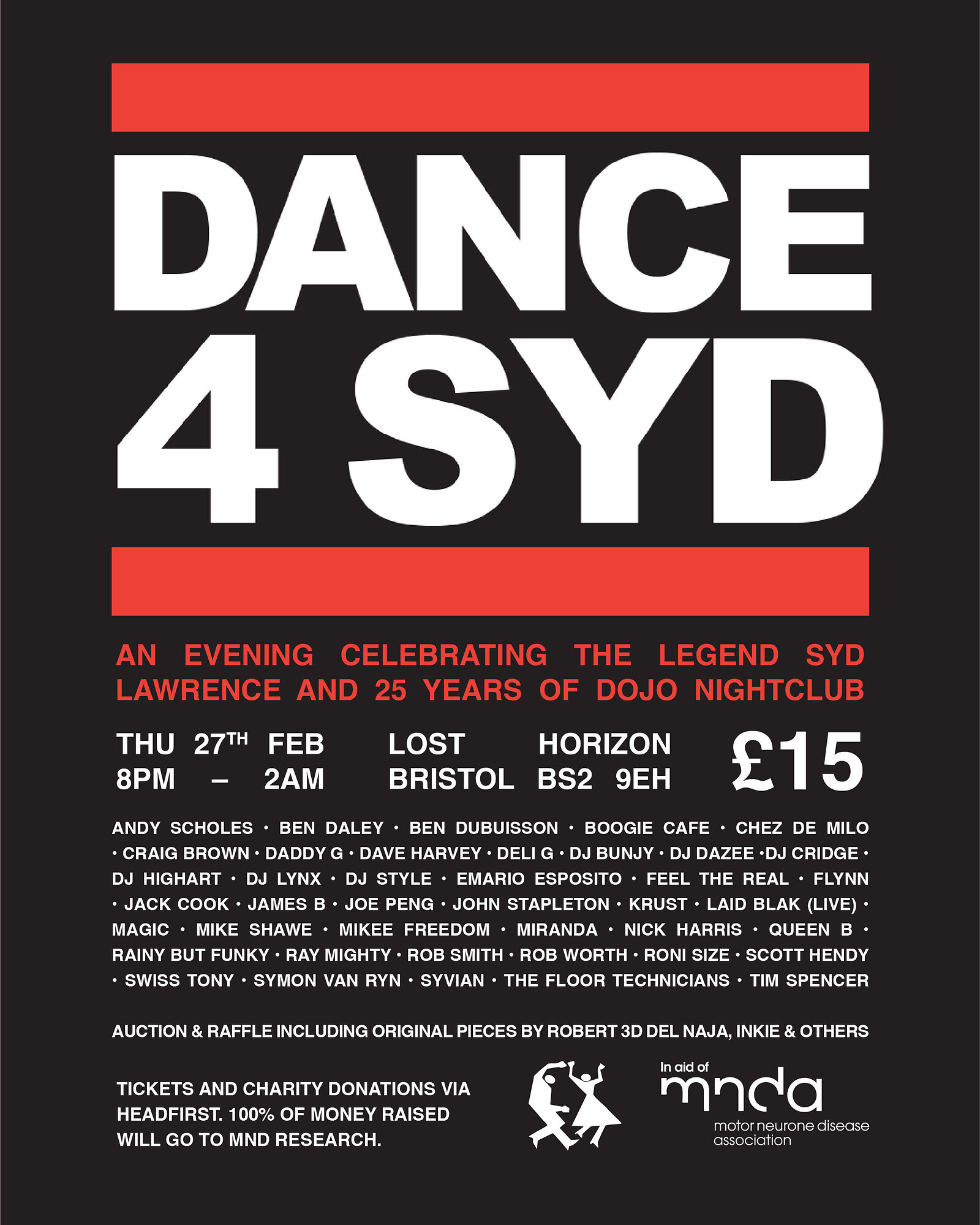 DANCE FOR SYD at Lost Horizon