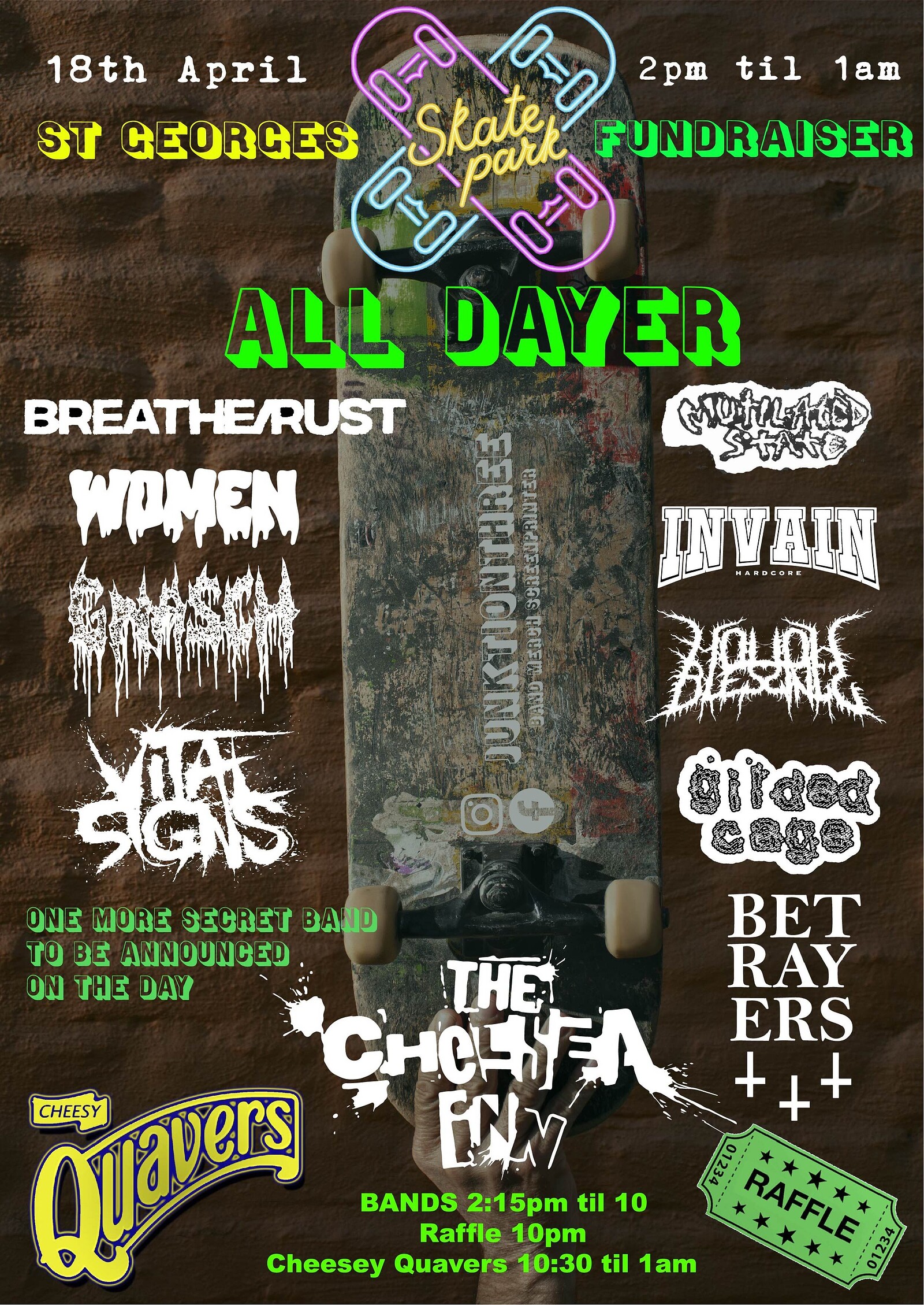 St Georges Skate Park Fundraiser at The Chelsea Inn