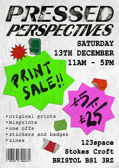 Bargain Print Sale at 123 Space