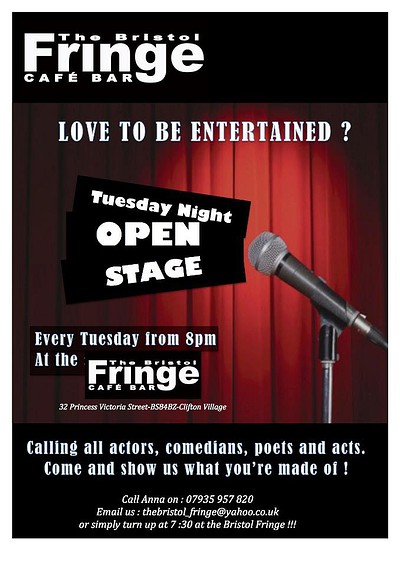 Open Stage at The Bristol Fringe