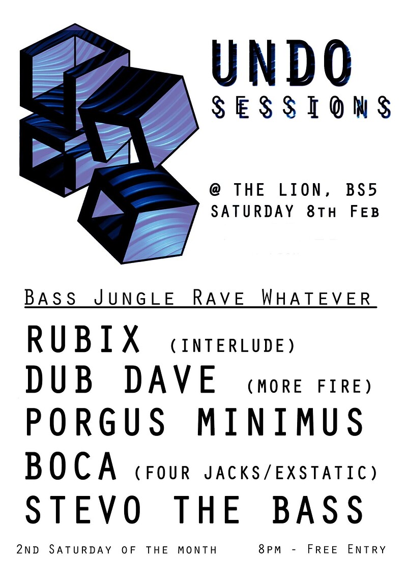 Undo Sessions at The Red Lion BS5