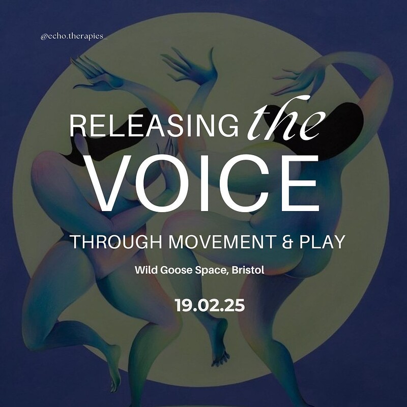 Releasing the Voice through Movement & Play at Wildgoose Space, 228 Mina Road, St. Werburghs, Bristol, BS2 9YP