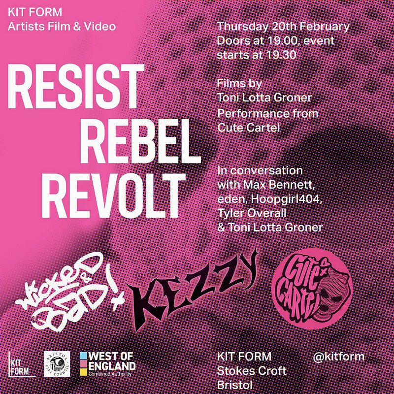 RESIST REBEL REVOLT - screening & performance at KIT FORM