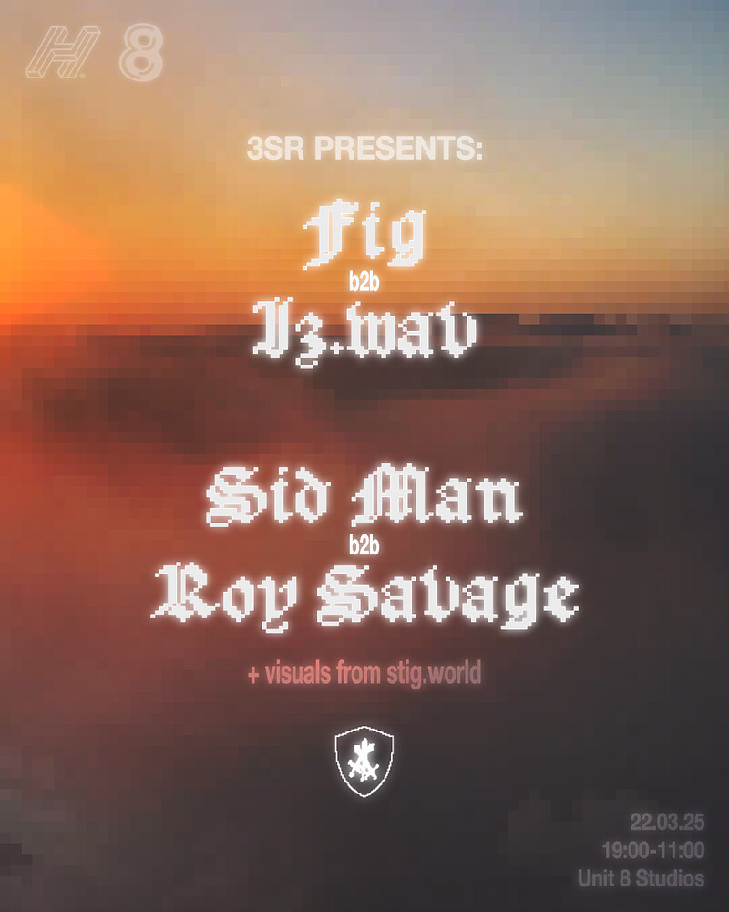 3SR: Skin Ship Groovin' w/ Fig, & Iz.Wav at Unit 8 Studios