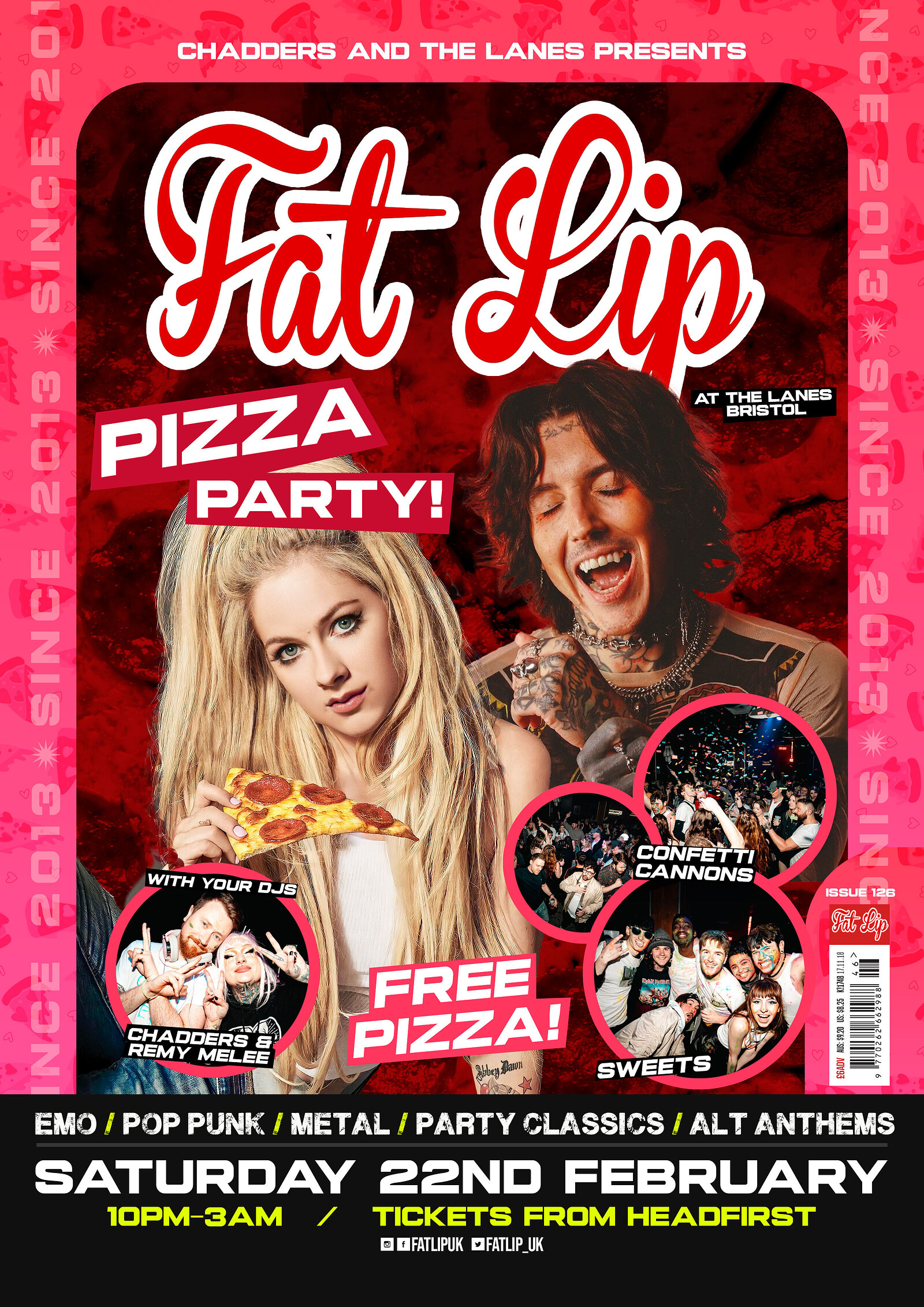 ★ FAT LIP ★ Pizza Party at The Lanes