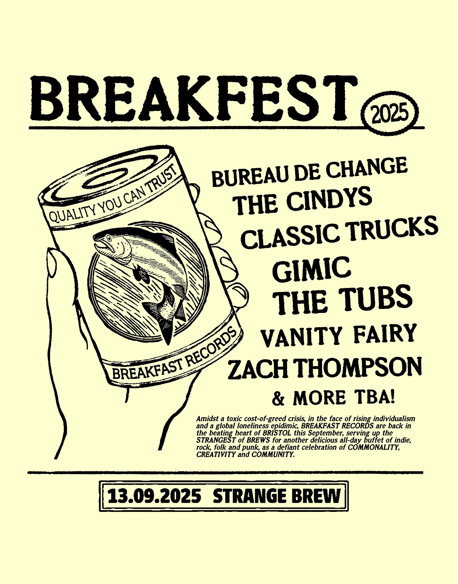 Breakfest 2025 at Strange Brew