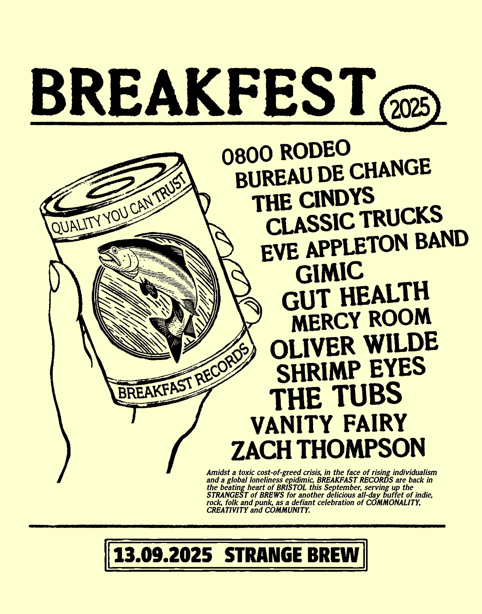 Breakfest 2025 at Strange Brew