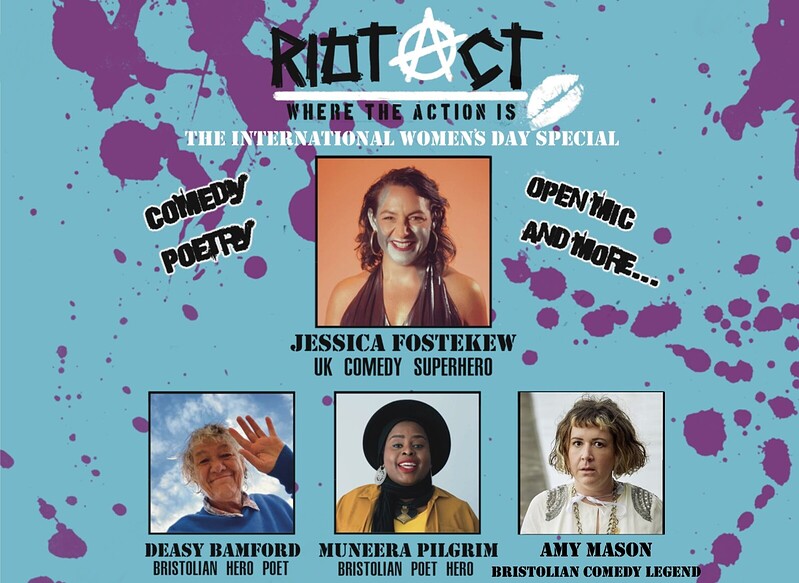 RIOT ACT International Women's Day Special at The Island