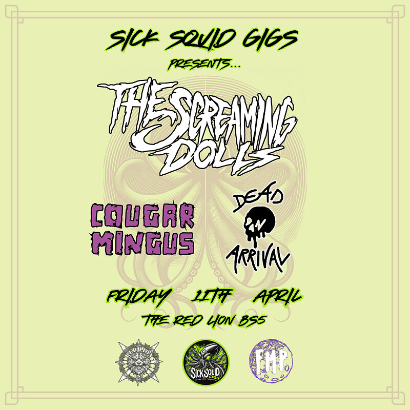 SICK SQUID GIGS at The Red Lion