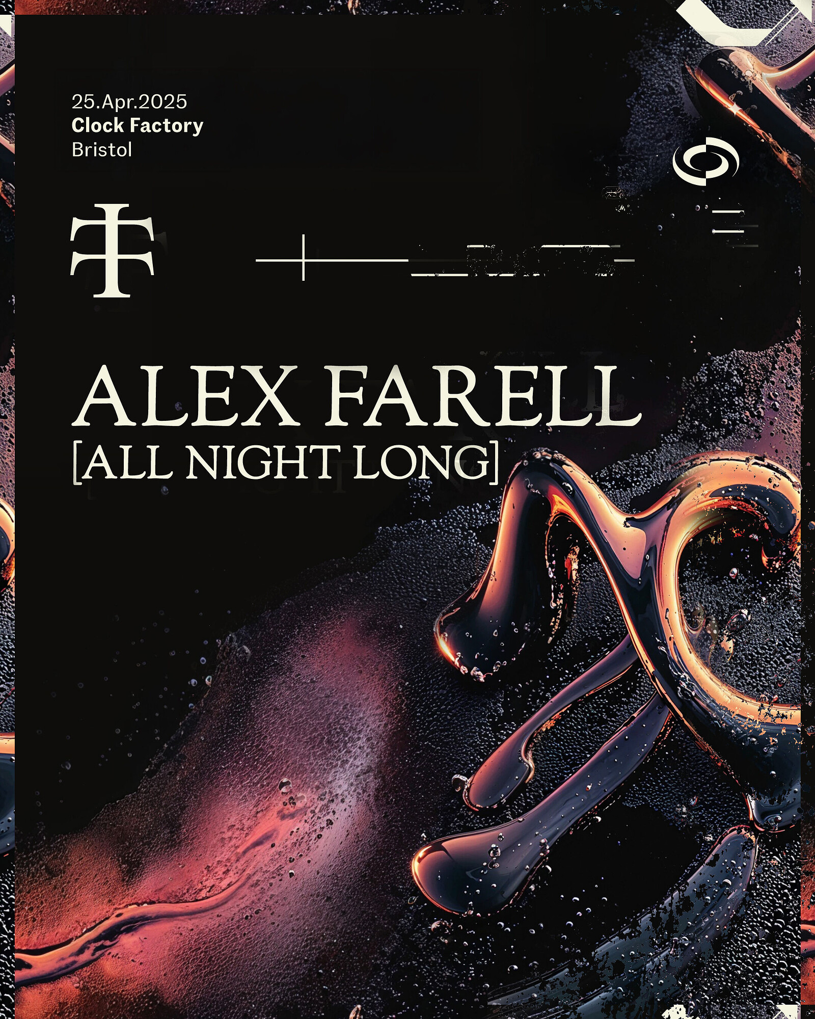 Alex Farell at Clock Factory