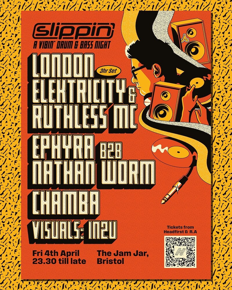 SLIPPIN’ - LONDON ELEKTRICITY + Ruthless MC + more at The Jam Jar