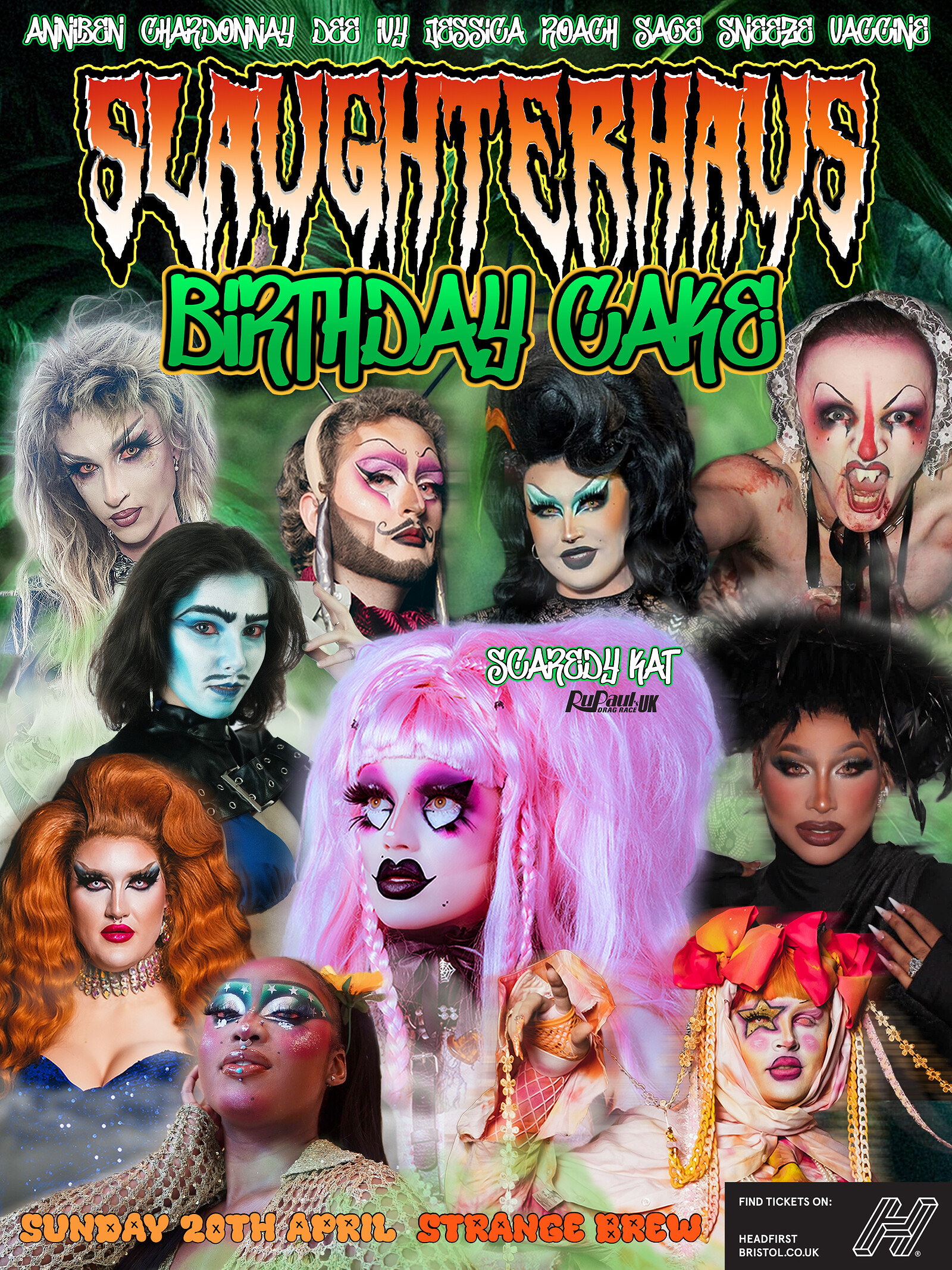 Slaughterhaus: Birthday Cake feat. Scaredy Kat at Strange Brew
