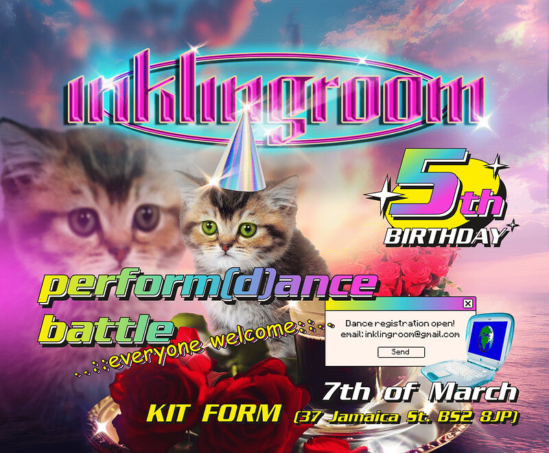 INKLINGROOM'S 5th birthday party at KIT FORM
